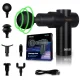 Neo-Sport NS-504 Cordless Body Massage Gun with 6 Heads, Black