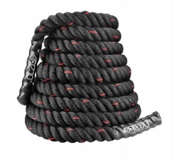 4Fizjo POWER BATTLE ROPE, 9m