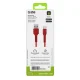 SBS USB-A to USB-C Cable 1.5m, Red