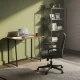 Modernhome Folding Computer Desk, 80x45 cm, Dark Walnut