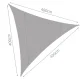 Gardlov Triangle Sun Shade Sail 4x4x4m, Grey