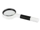 Classic Magnifying Glass with 50mm Glass Lens, 7x Magnification, Black/White