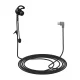 Ejeas HIFI-R7 In-Ear Headphones for Referees with Type-C, Black