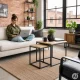 ModernHome Set of 2 Square Coffee Tables 2in1, Light Oak