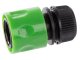 Garden hose quick connector 1/2 inch, green