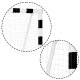 Neo-Sport Football Goal 300 x 160 x 90 cm, Black/White