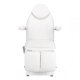 Pedikīra Krēsls Skaistumkopšanas Kosmētiskā Gulta Masāžas Kušete Sillon Basic 3, Balts | Pedicure Chair...