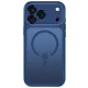 Tech-Protect MagPeak MagSafe CC Case for iPhone 18 Pro / 17 Pro, Matte Navy Blue