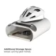 Maclean MC-466 Wall Mount Bike Rack, up to 25kg, White