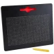 Magnetic drawing board for kids with 714 balls, black