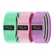 4Fizjo Hip Band Fabric Resistance Band Set, 3 pcs