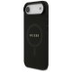 Guess Saffiano Classic Logo MagSafe vāciņš iPhone Air Black