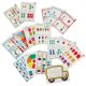 Educational bears for learning how to count 45el.