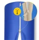 4FIZJO Rehabilitation Massage Bolster Roller 100 x 30 cm, Blue