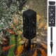 Ikonka KX4972 Garden Solar LED Lamp with Openwork Pattern, 4 pcs