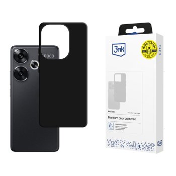 3Mk Protection Matt Case for Xiaomi Poco F6, Black