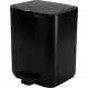 Brabantia Bo Pedal Bin 7 Litre, Matt Black