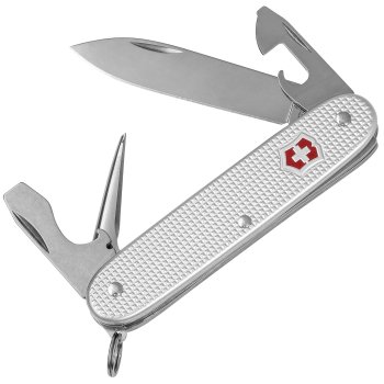 Victorinox Pioneer Alox Pocket Knife, Silver