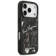 Karl Lagerfeld Grained Pattern&Logo MagSafe Phone Case Cover iPhone 17 Pro - Black