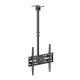 Maclean MC-175 Ceiling TV Mount, 37-75\", 50kg, VESA 400x400, Black