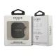 Guess Silicone Glitter AirPods Case Black