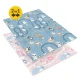 4Fizjo 1697 Foldable Educational Play Mat Królestwo i Kosmos, 180 x 150 cm