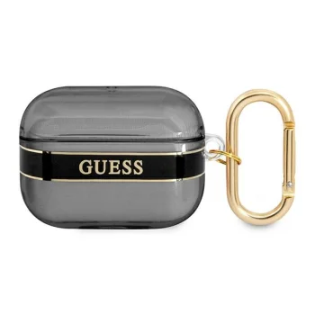 Guess Strap Collection Case for AirPods Pro, Black