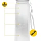 4Fizjo Sports Water Bottle, 650 ml, Grey