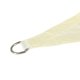 LUARO Waterproof Triangle Sun Shade Sail for Garden Patio 4x4x4m, Beige