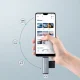 Tech-Protect UltraBoost SD/microSD Card Reader with USB-C and USB-A, Gray