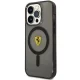 Ferrari iPhone 14 Pro Case Translucent MagSafe, Black