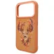 MagSafe Phone Case Cover iPhone 17 Pro Nimmy Deer Embroidery - Orange