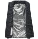 Heated vest with USB, 3 heating levels, size L, black