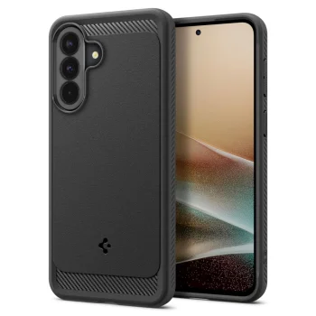 Spigen Rugged Armor Case for Samsung Galaxy A37 5G - Matte Black