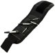 Magnetic wrist strap for screws with 16 magnets, adjustable, black