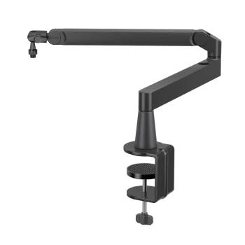 BOYA MIC ARM LP Low Profile Microphone Arm with Desk Clamp, Black