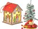 Wooden Lantern, Christmas Tree Decoration