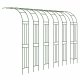 Metal Garden Arch Arbor for Climbing Plants Roses and Vines