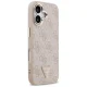 Guess 4G PU Leather MagSafe Case for Apple iPhone 17, Pink