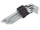 Hex Key Set Ball End 9 Piece Allen Wrench Kit 1.5-10mm for Tight Spaces