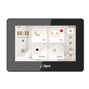 7-Inch Color Indoor Monitor VTH5421HB-W