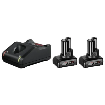 Bosch GBA 12V 6.0Ah 2x Batteries & GAL 12V-40 Charger