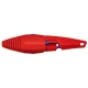 KNIPEX 78 09 LE Tool Holster for Super Knips and Slim Knips, Red