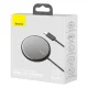 Baseus Mini Magnetic Wireless Qi Charger 15W (MagSafe Compatible for iPhone), Black (WXJK-F01)