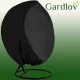Gardlov Protective Cover for Double Garden Chair, Black
