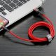 Baseus Cafule USB Apple iPhone Lightning Data Charging Cable, 1,5A 2m, Red