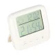 Digital Indoor Thermometer and Hygrometer with Clock and Alarm