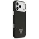Guess Grained Triangle Logo MagSafe Phone Case Cover iPhone 17 Pro Max - black