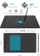 Huion Inspiroy H1161 Graphics Tablet, Black