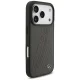 Mercedes Leather Large Laurel Leave MagSafe Case for iPhone 17 Pro Anthracite